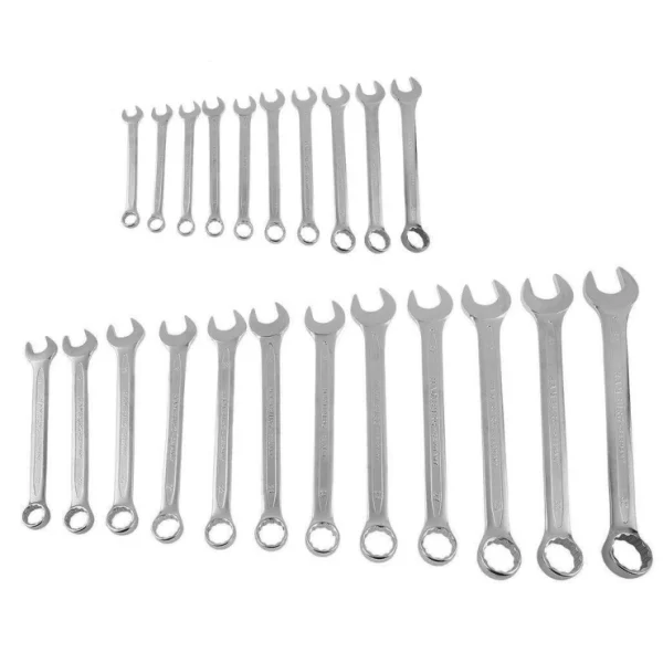 ست آچار 22 عددی یکسر تخت و رینگی سایزهای 8تا32 آتا ATA مدل BX2200