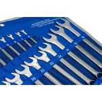 ست آچار 21 عددی یکسر تخت و رینگی سایزهای 6 تا32 یوفی YOFE مدل BX2200 - تصویر 4