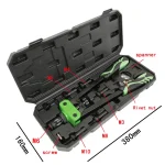 مهره پرچ کن جینما مدل xr-54552 مجموعه 8 عددی