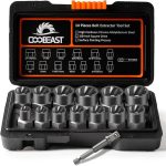 جعبه بکس حلزونی برای پیچ هرز شده COOBEAST مجموعه 14 عددی